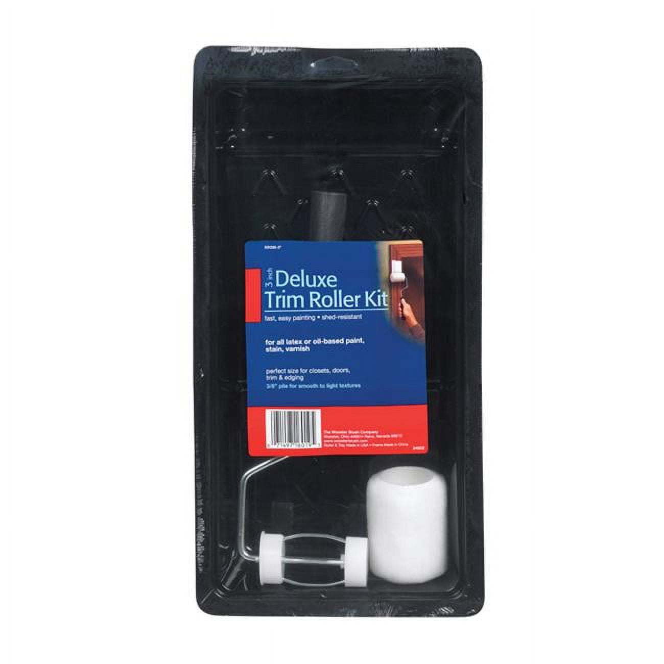 Wooster Brush RR395-3 3 in. Deluxe Trim Kit- 3Piece