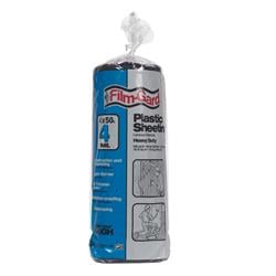 626158 4 mil 4 x 50 ft. Film Polyethylene Sheeting - Black