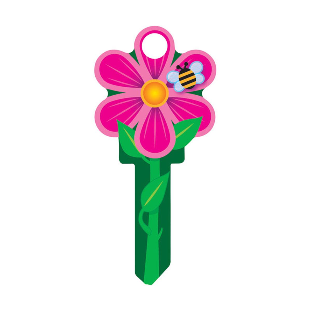 B106S Flower Key Blank  SC1- pack of 5