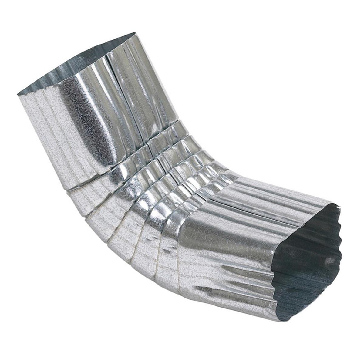 29264 2 x 3 in. Downspout A Elbow Galvanized- pack of 15