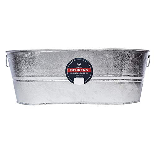 Picture of Behrens Manufacturing 2-OV 10.5 gal Oval Tub Galvanized