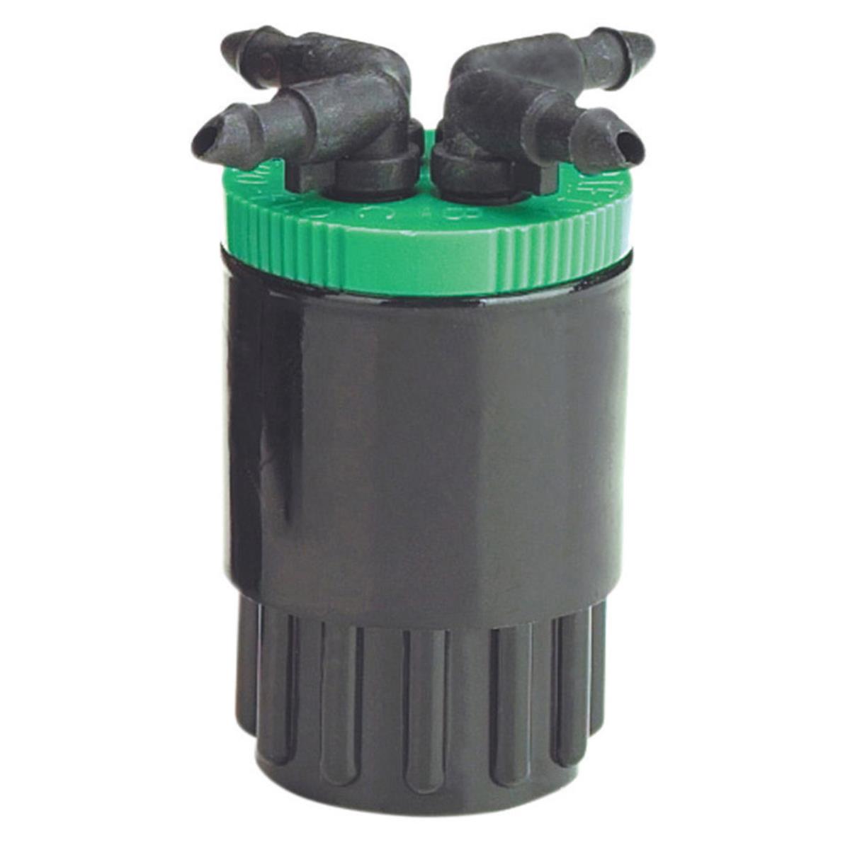 QB20UB 20 Gp 4-Outlet Bubbler  Green  for Drip Irrigation