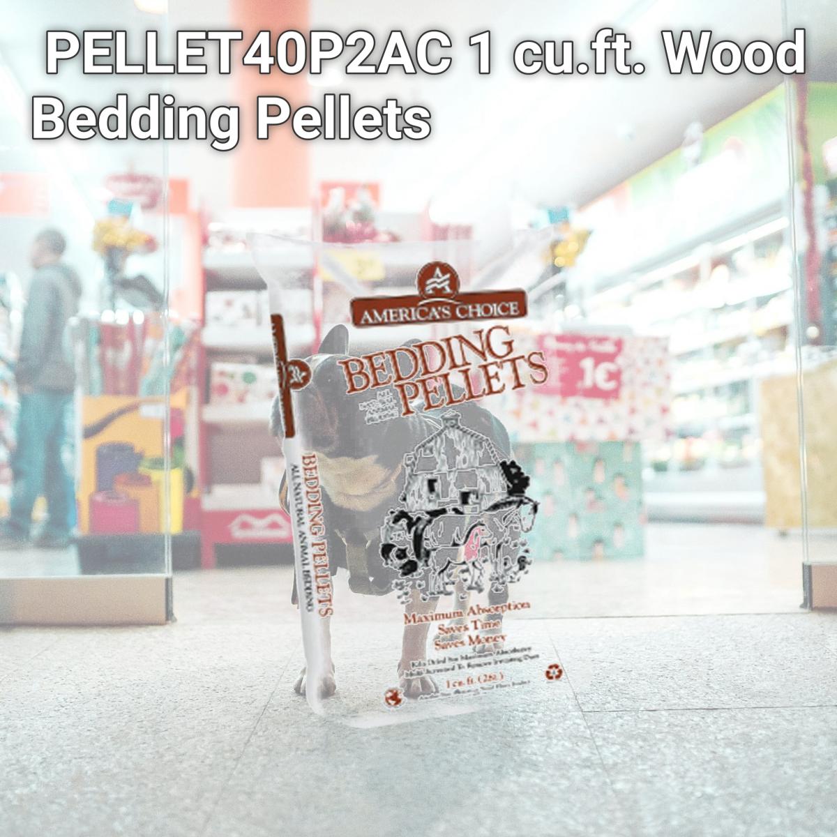 Picture of American Wood Fibers PELLET40P2AC 1 cu.ft. Wood Bedding Pellets