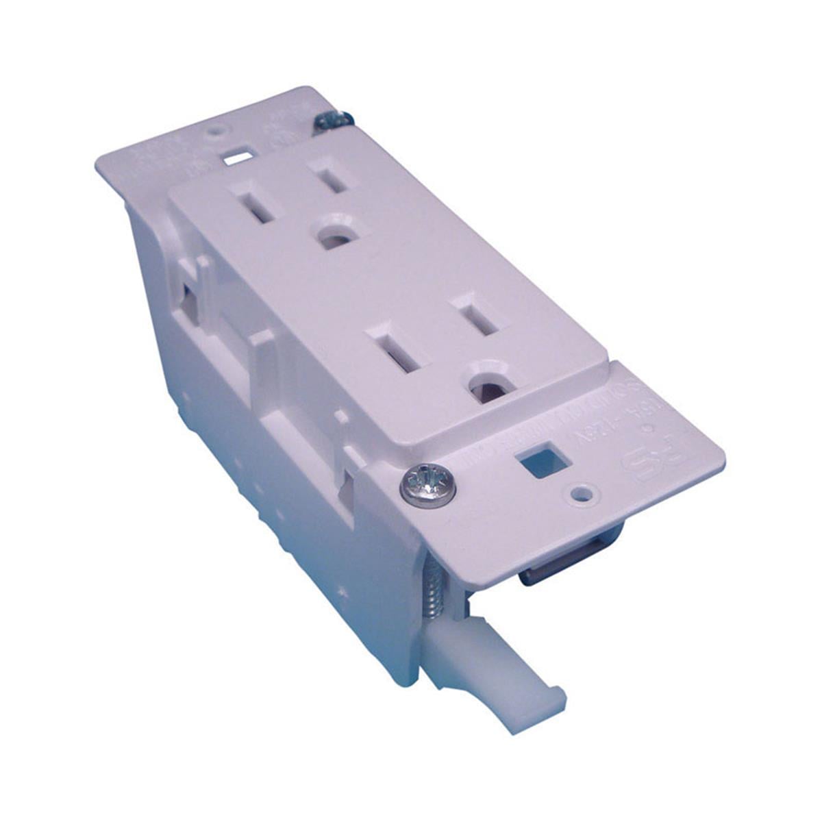 E-120C Duplex Receptacle White