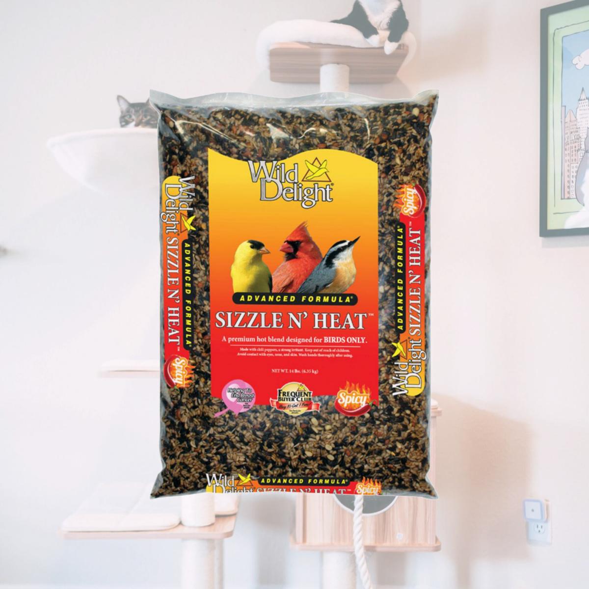 Picture of D&amp;D Commodities 372140 14 lbs Sizzlenheat Bird Food- pack of 3