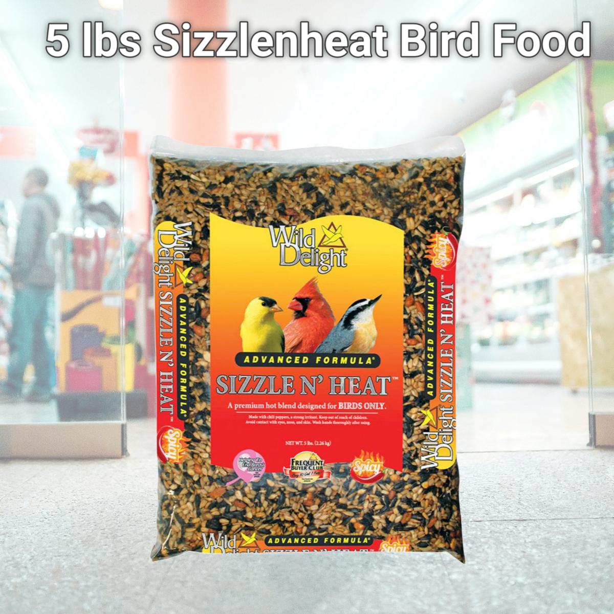 Picture of D&D Commodities 372050 5 lbs Sizzlenheat Bird Food