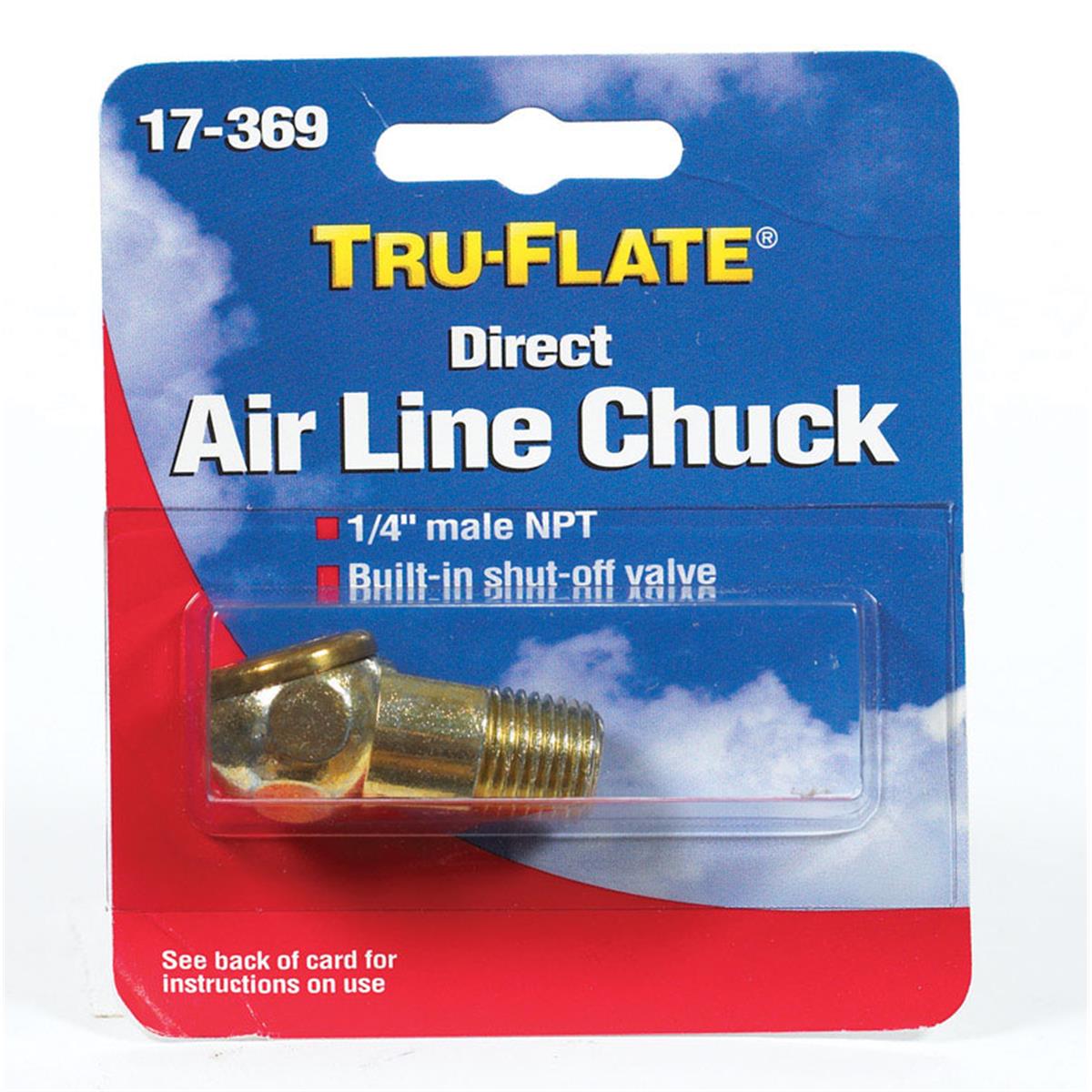 Picture of Plews 17369 0.25 in. Air Line Chuck Male NPT