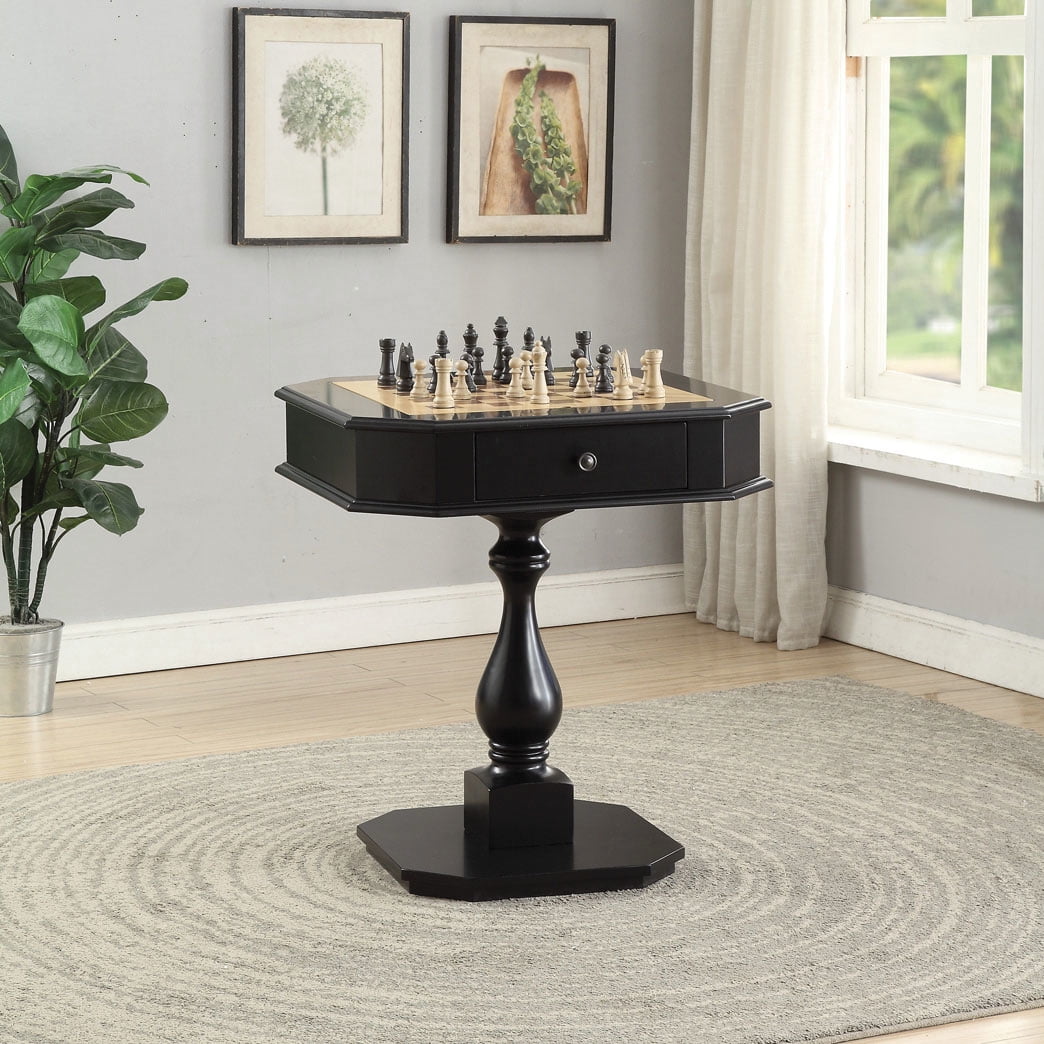 Picture of ACME 82846 Bishop Game Table&#44; Black