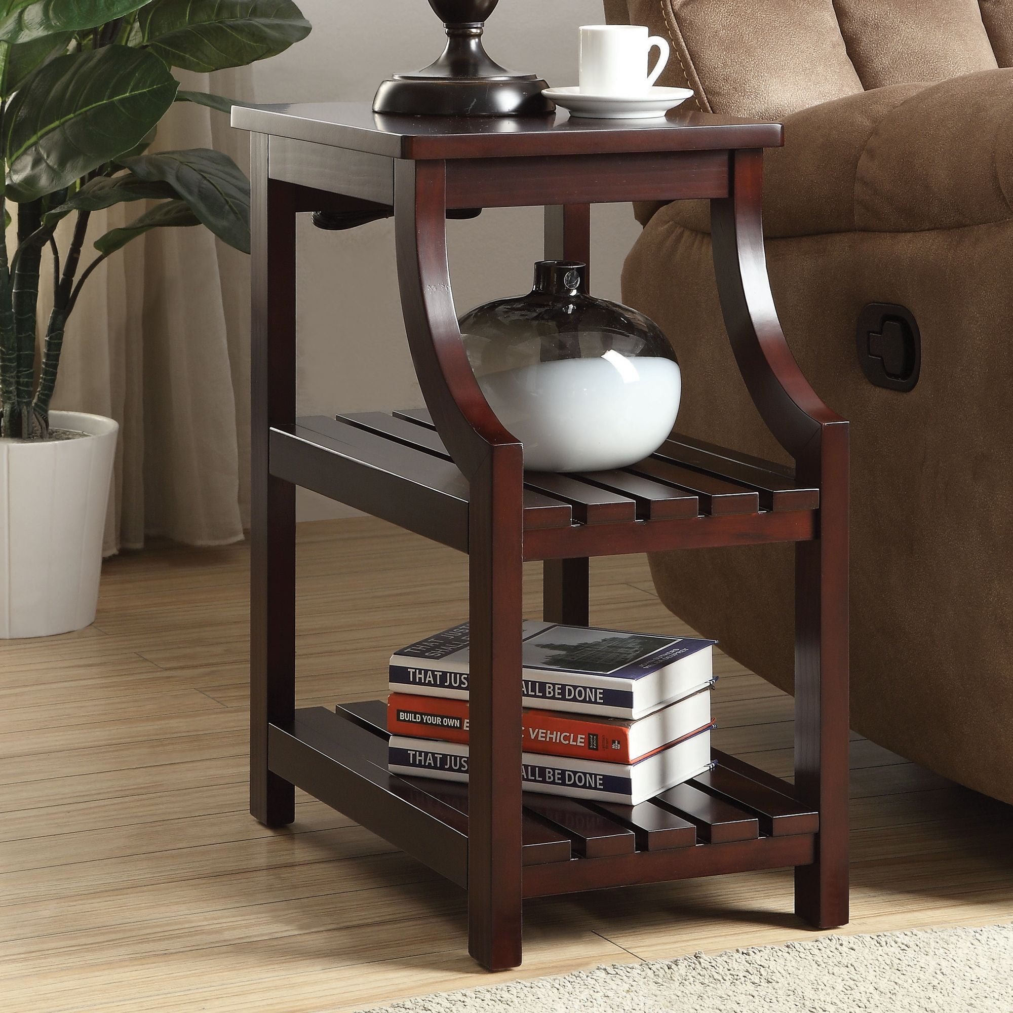 Picture of ACME 81955 Wasaki Side Table, Espresso