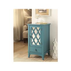 Picture of ACME 97380 Ceara Floor Cabinet&#44; Teal