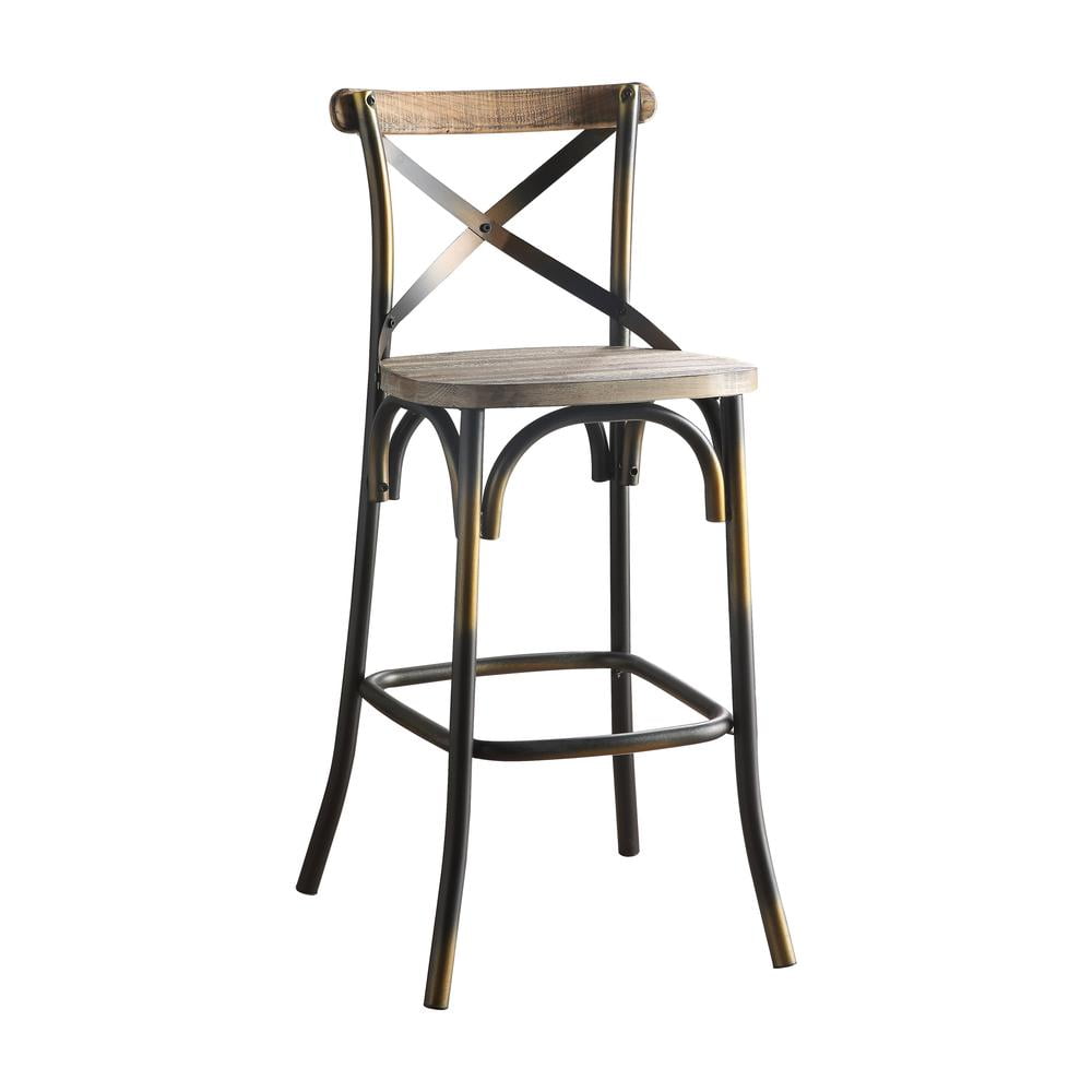 Picture of ACME 96807 Zaire Bar Chair, Antique Turquoise
