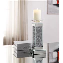 acme 97615 Rekha Accent Candleholder, Mirrored - Set of 2