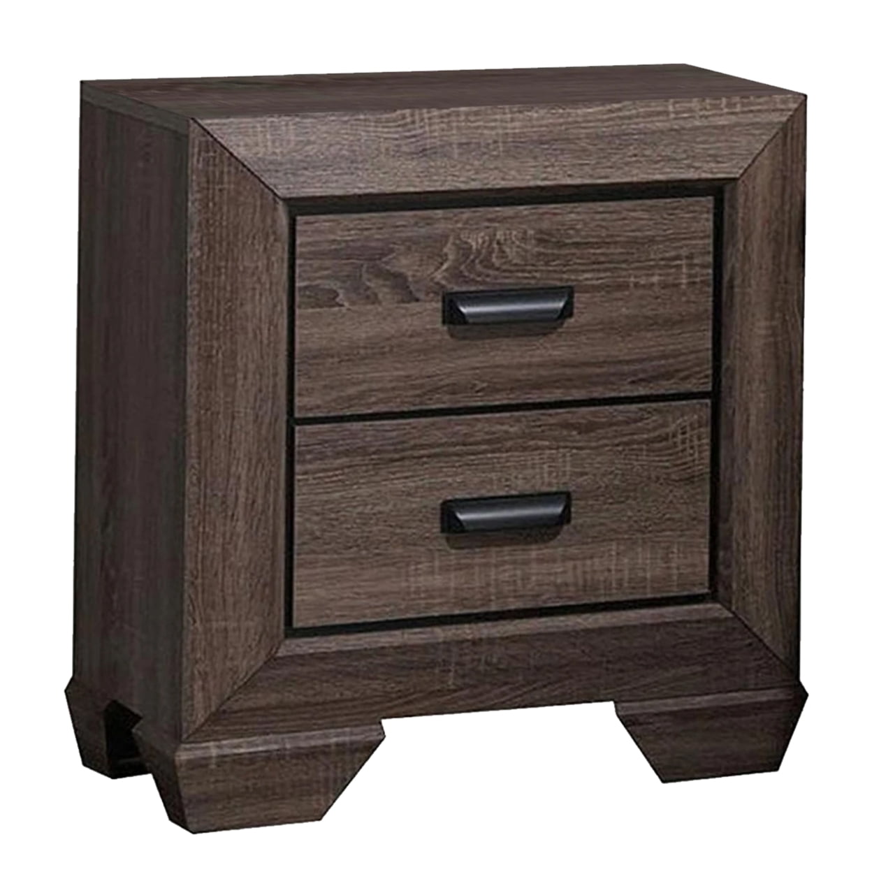Picture of ACME 26023 Lyndon Nightstand, Weathered Gray Grain - 27 x 24 x 17 in.