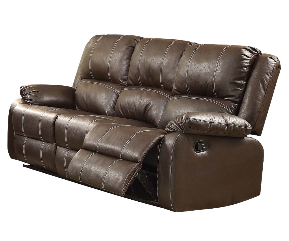 Picture of ACME 52280 ZurielMotion Sofa&#44; Brown PU - 40 x 81 x 39 in.