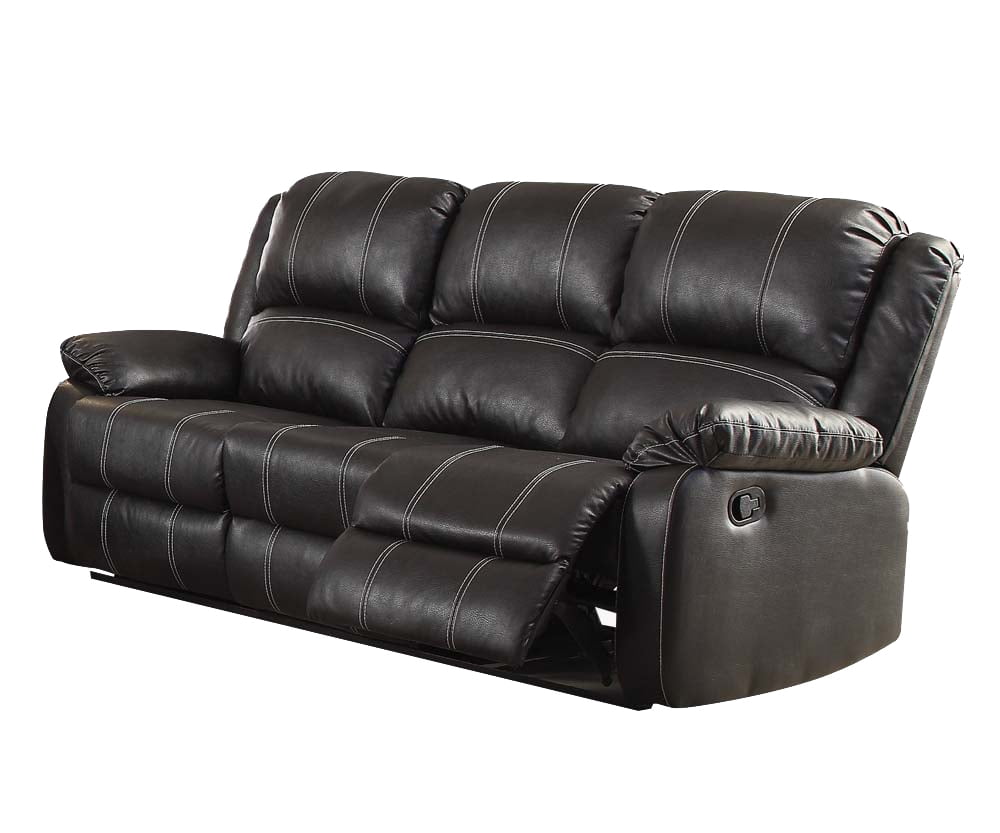 Picture of ACME 52285 ZurielMotion Sofa&#44; Black PU - 40 x 81 x 39 in.