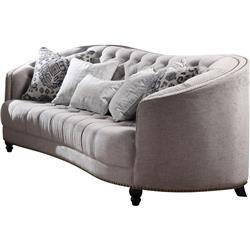 Picture of ACME 52060 Saira Sofa with 5 Pillows&#44; Light Gray Fabric - 36 x 95 x 41 in.