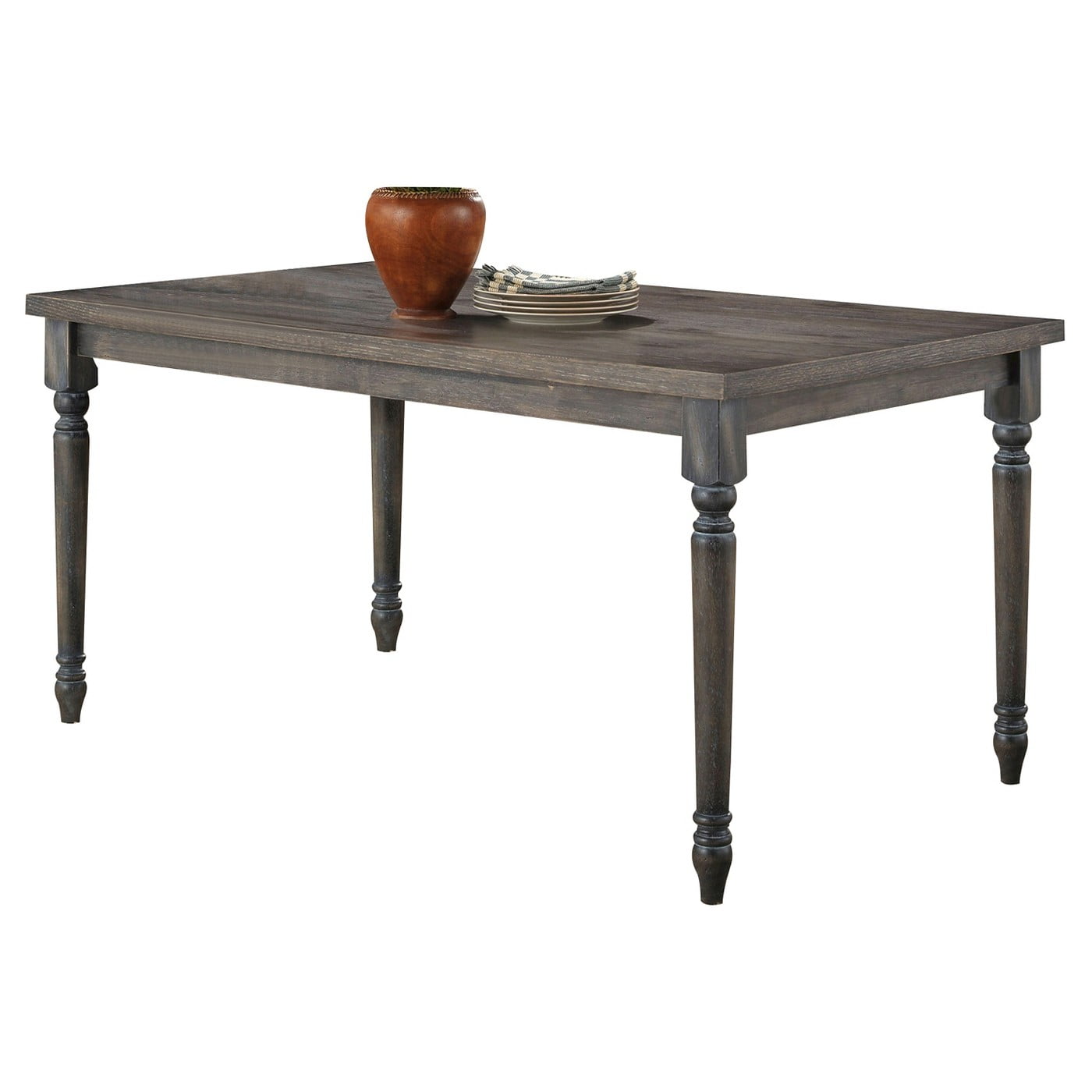 Picture of ACME 71435 35 x 59 in. Wallace Dining Table, Weathered Gray
