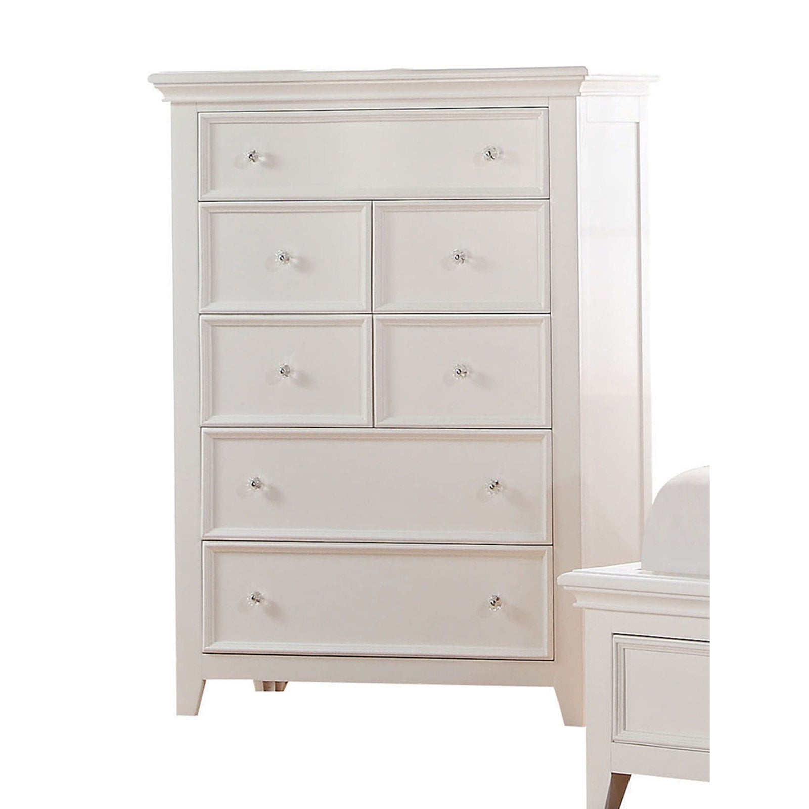 Picture of ACME 30602 Lacey Chest, White - 36 x 18 x 50 in.