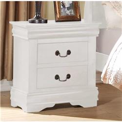 Picture of ACME 23833 Louis Philippe Nightstand - White - 24 x 21 x 15 in.