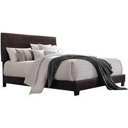 Picture of ACME 25750Q Lien Queen Size Bed - Espresso PU