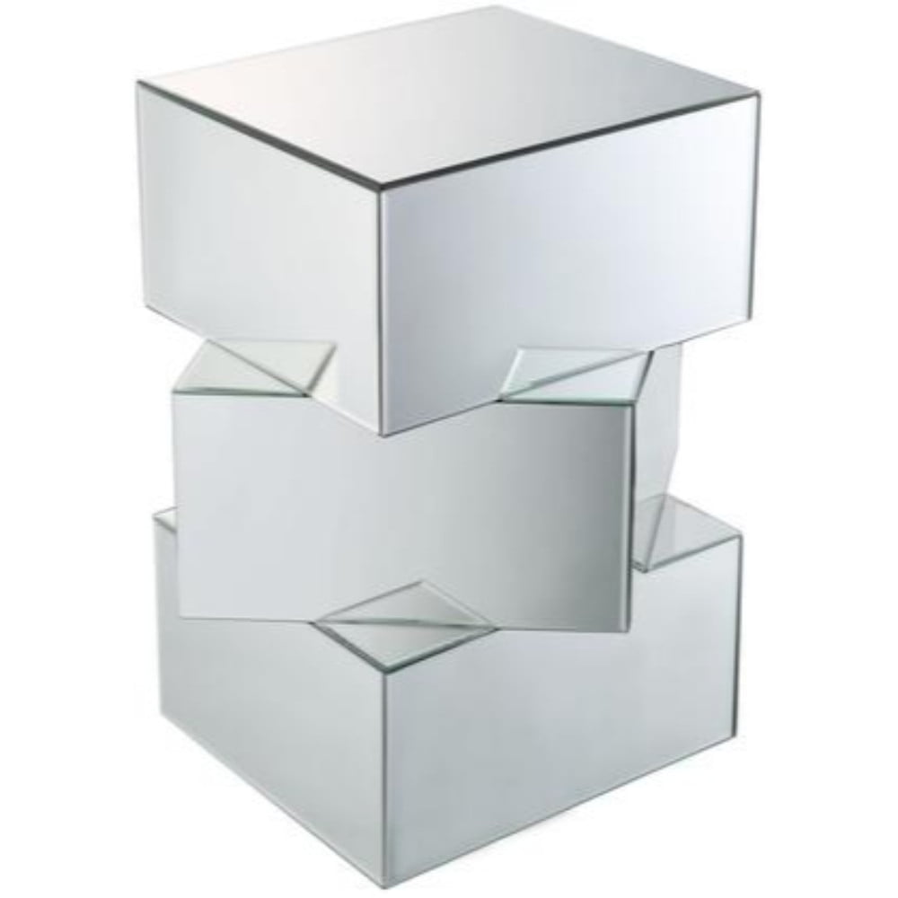 Picture of ACME 80272 Meria End Table - Mirrored - 24 x 20 x 20 in.