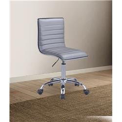 Picture of ACME 92515 Alessio Office Chair - Silver PU & Chrome