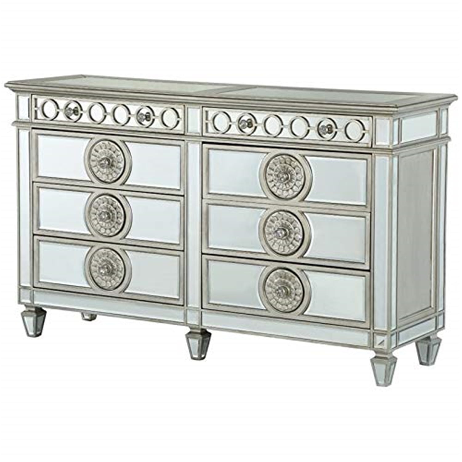 Picture of ACME 26155 Varian Dresser - Mirrored - 41 x 68 x 20 in.