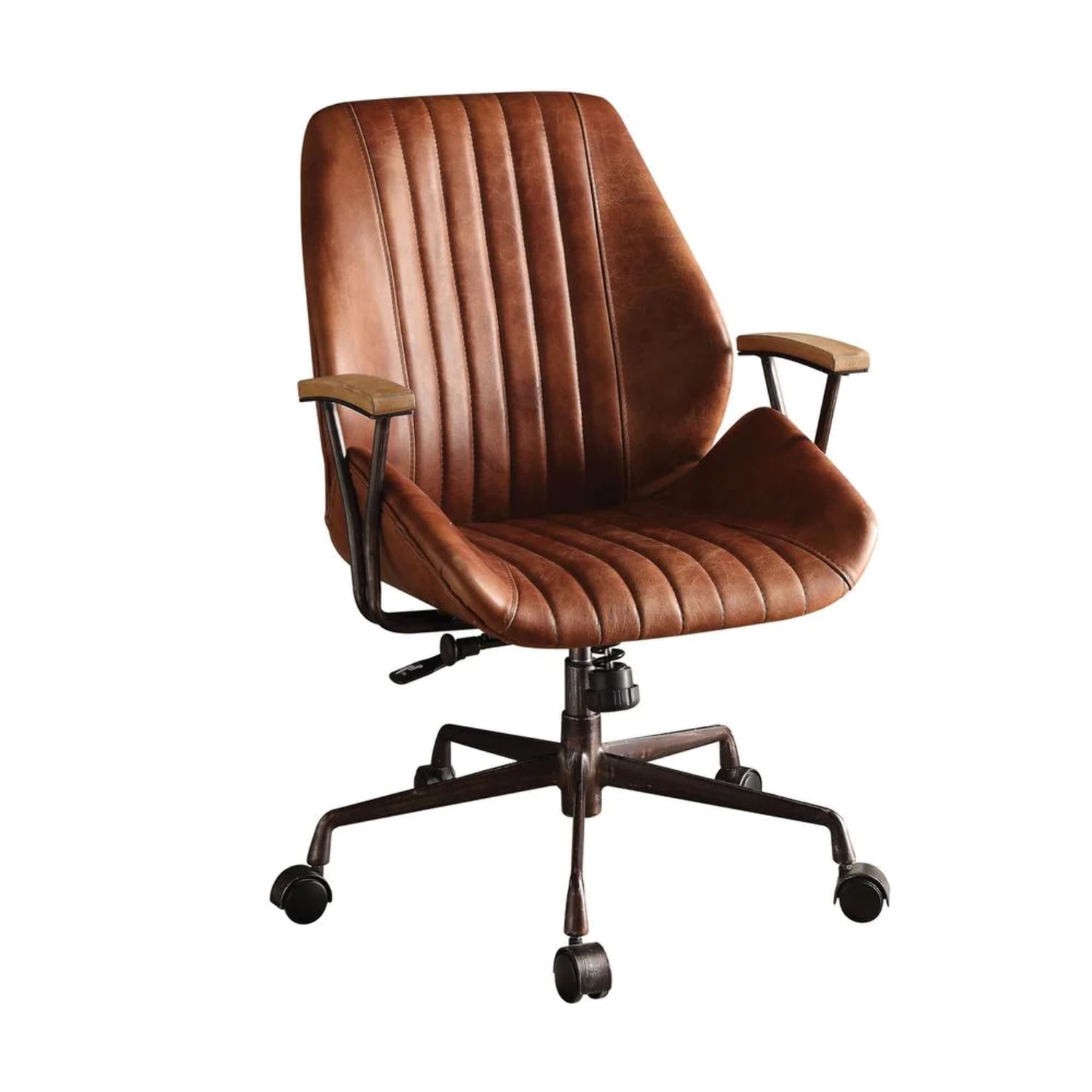 Picture of ACME 92413 Hamilton Executive Office Chair - Cocoa Top Grain Leather - 42 x 24 x 28 in.