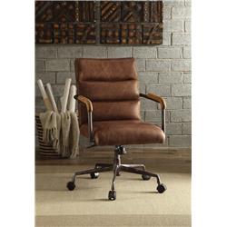 Picture of ACME 92414 Harith Executive Office Chair - Retro Brown Top Grain Leather - 38 x 22 x 26 in.