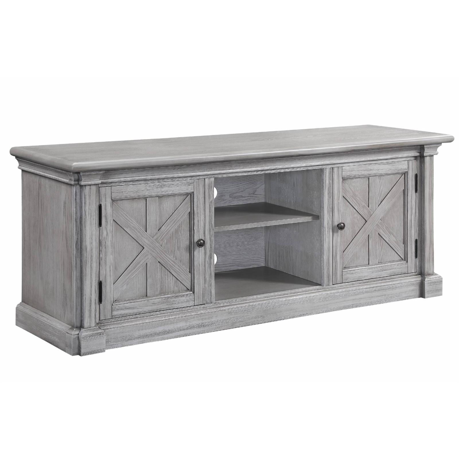Picture of Acme Furniture 91612 60 in. Lucinda TV Stand, Gray Oak