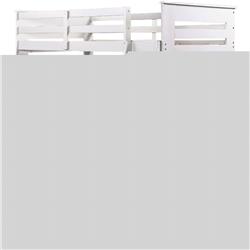 Picture of Acme Furniture 38065 Ambar Loft Bed with Chest&#44; Desk & Bookcase&#44; Light Gray
