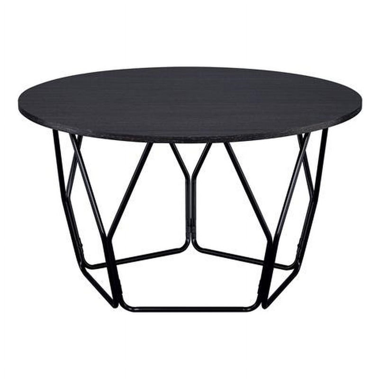 Picture of ACME Furniture 83950 32 x 32 x 18 in. Sytira Coffee Table&#44; Espresso & Black