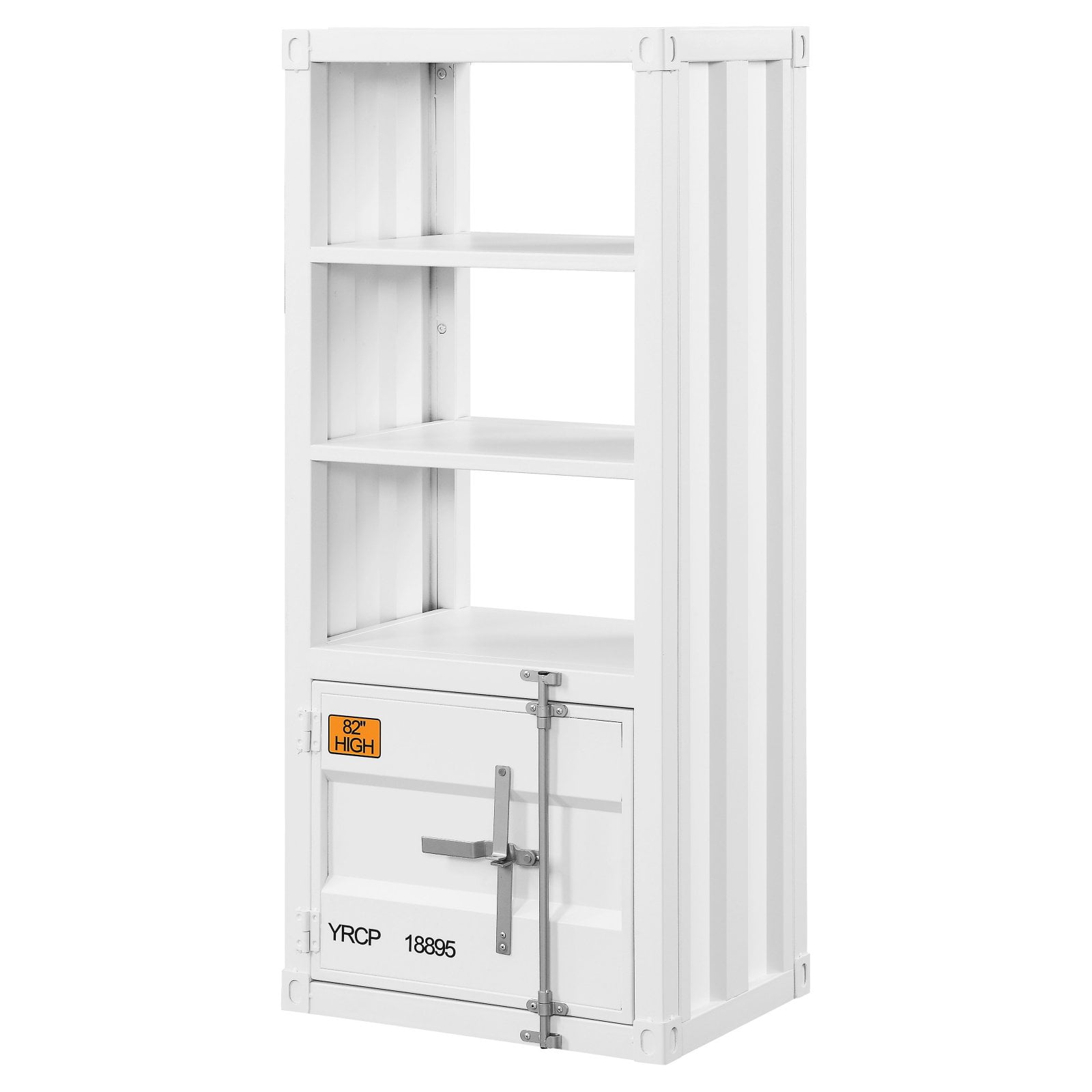 Picture of ACME Furniture 91882 22 x 16 x 49 in. Cargo Left Side Pier&#44; White