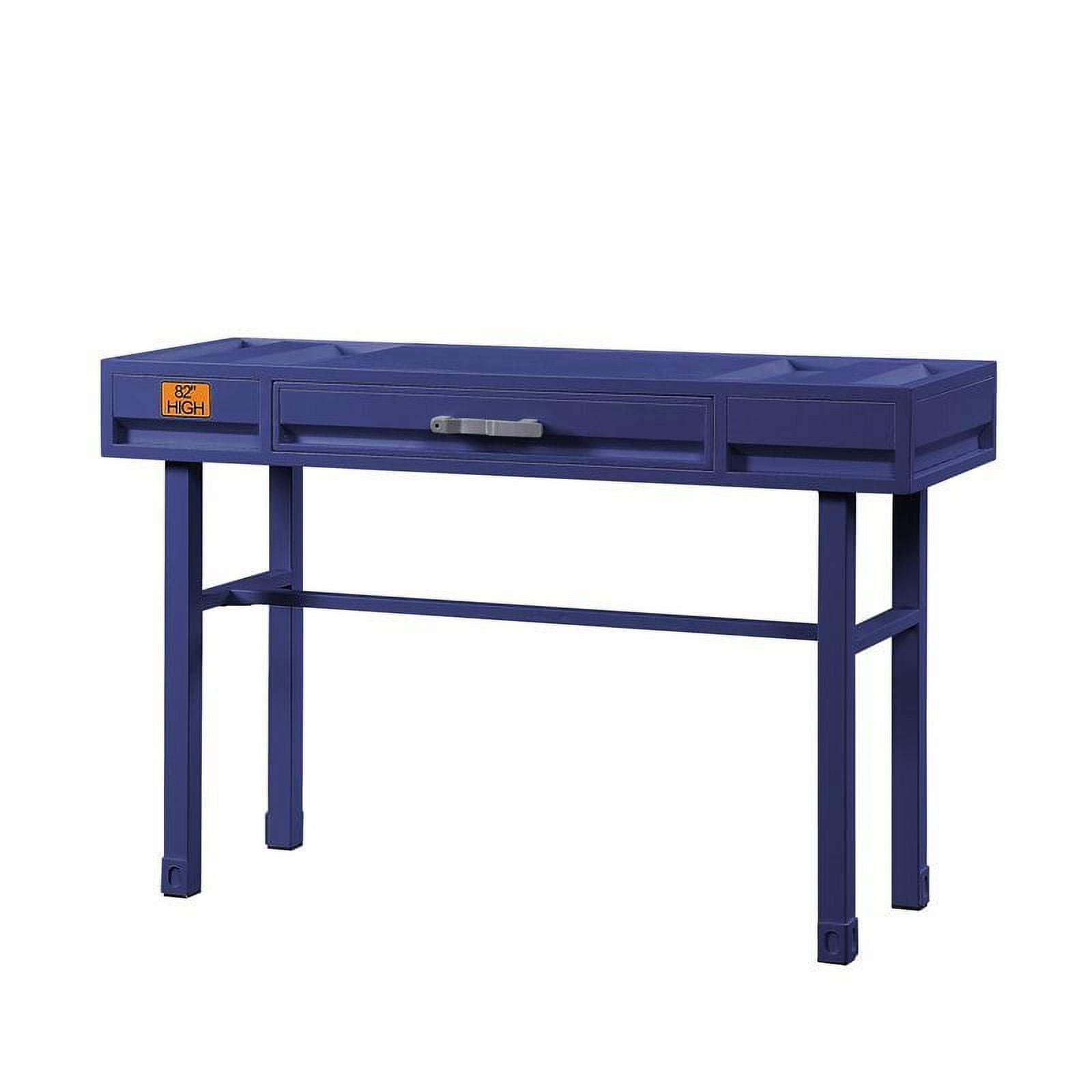 Picture of ACME Furniture 35939 47 x 17 x 30 in. Cargo Vanity Desk&#44; Blue