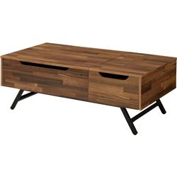 Picture of Acme 83145 18 x 48 x 23 in. Throm Coffee Table with Lift Top&#44; Walnut