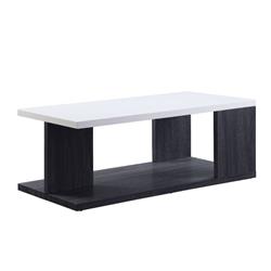 Picture of Acme Furniture 82170 Pancho Coffee Table&#44; Gray & White High Gloss
