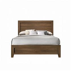Picture of ACME Furniture 28050Q 84 x 63 x 43 in. Miquell Bed&#44; Oak - Queen Size