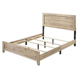 Picture of Acme Furniture 28037EK 51 x 79 x 84 in. Miquell Rectangle Eastern Bed&#44; Natural - King Size