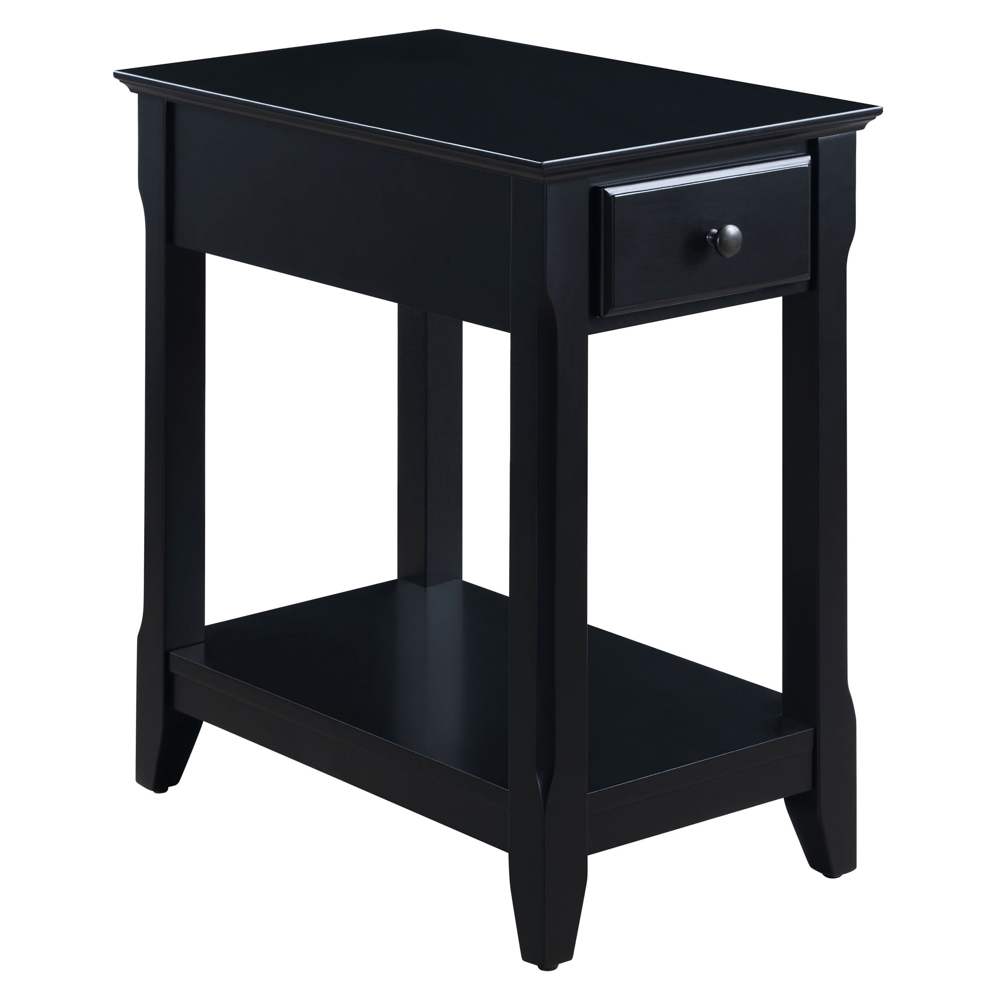 Picture of Acme Furniture 82740 23 x 22 x 13 in. Bertie Single Drawer Rectangle Accent Table&#44; Black