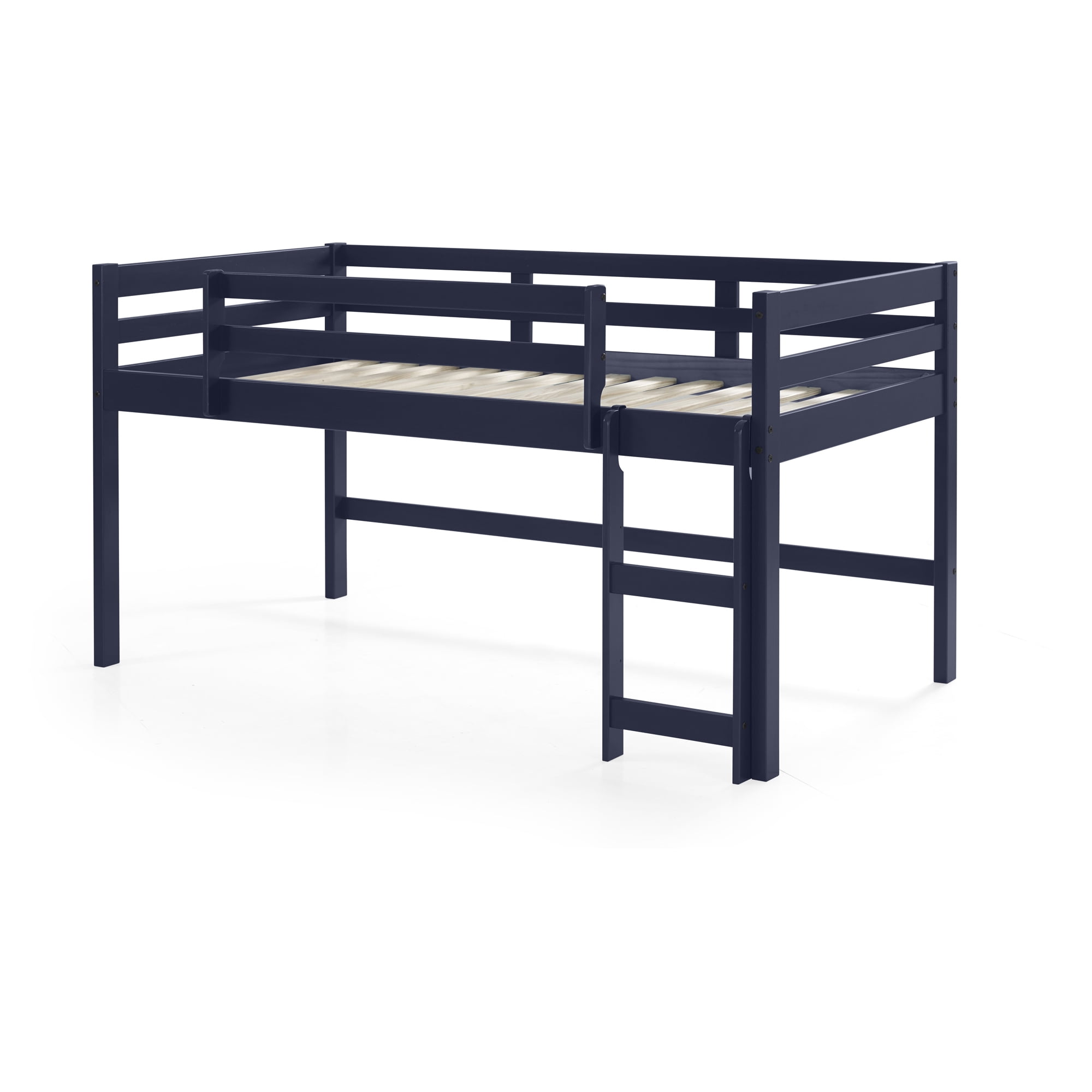 Picture of Acme Furniture 38260 43 x 41 x 78 in. Lara Loft Bed&#44; Navy Blue - Twin Size