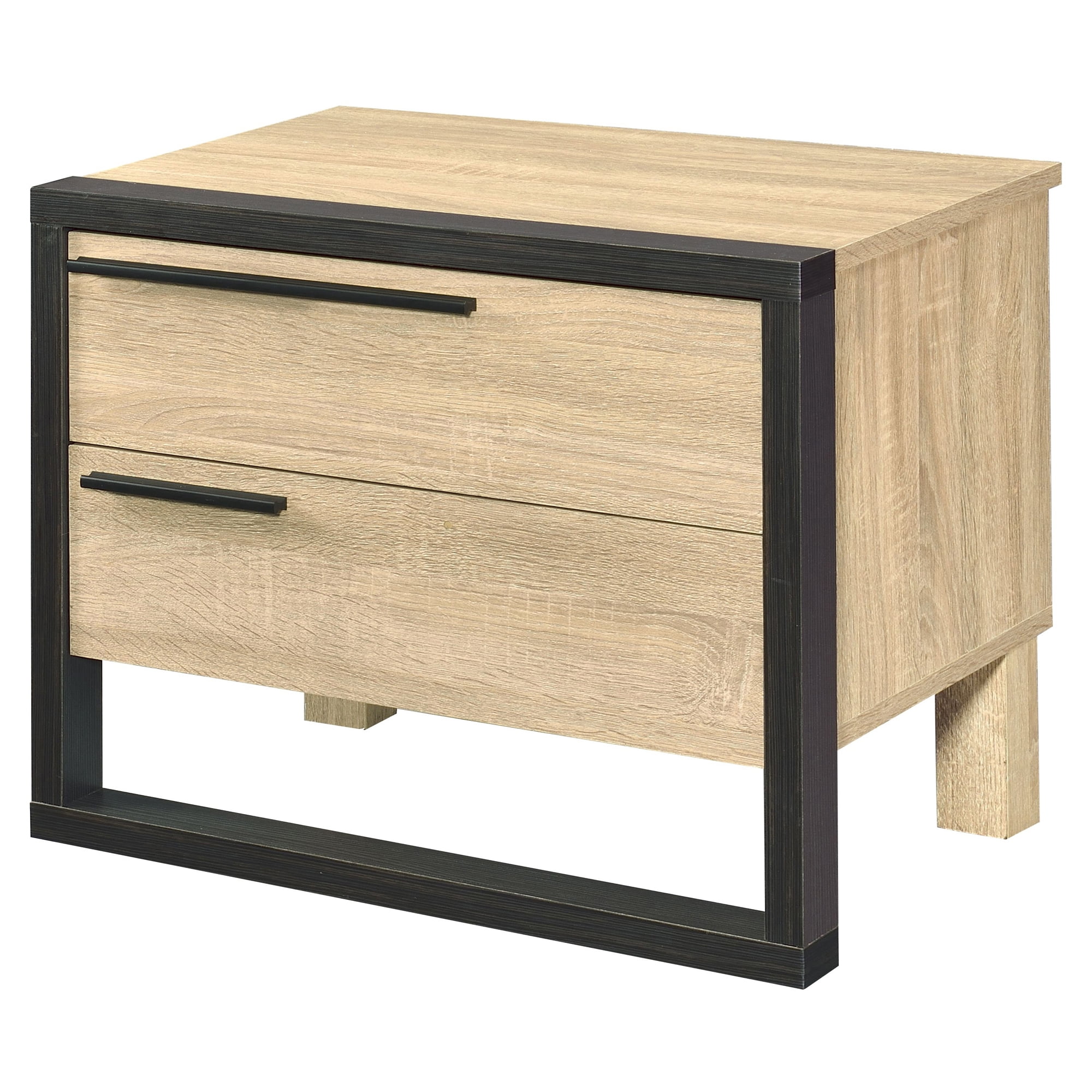 Picture of Acme Furniture 97962 19 x 16 x 22 in. Erasto Accent Table&#44; Oak & Black