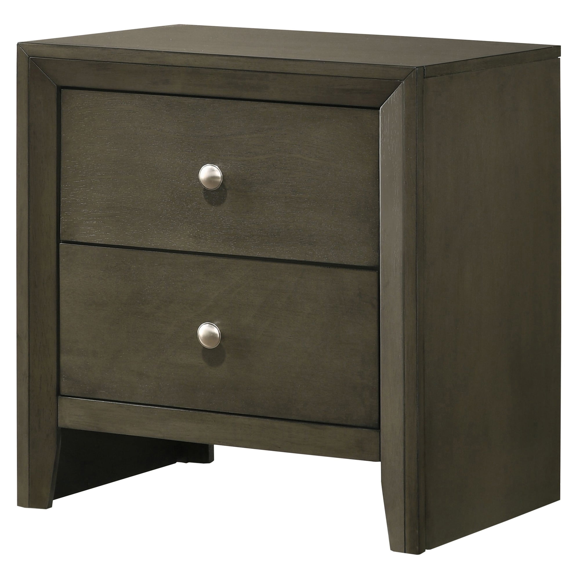 Picture of Acme Furniture 28473 24 x 16 x 22 in. Ilana 2 Drawer Nightstand&#44; Gray