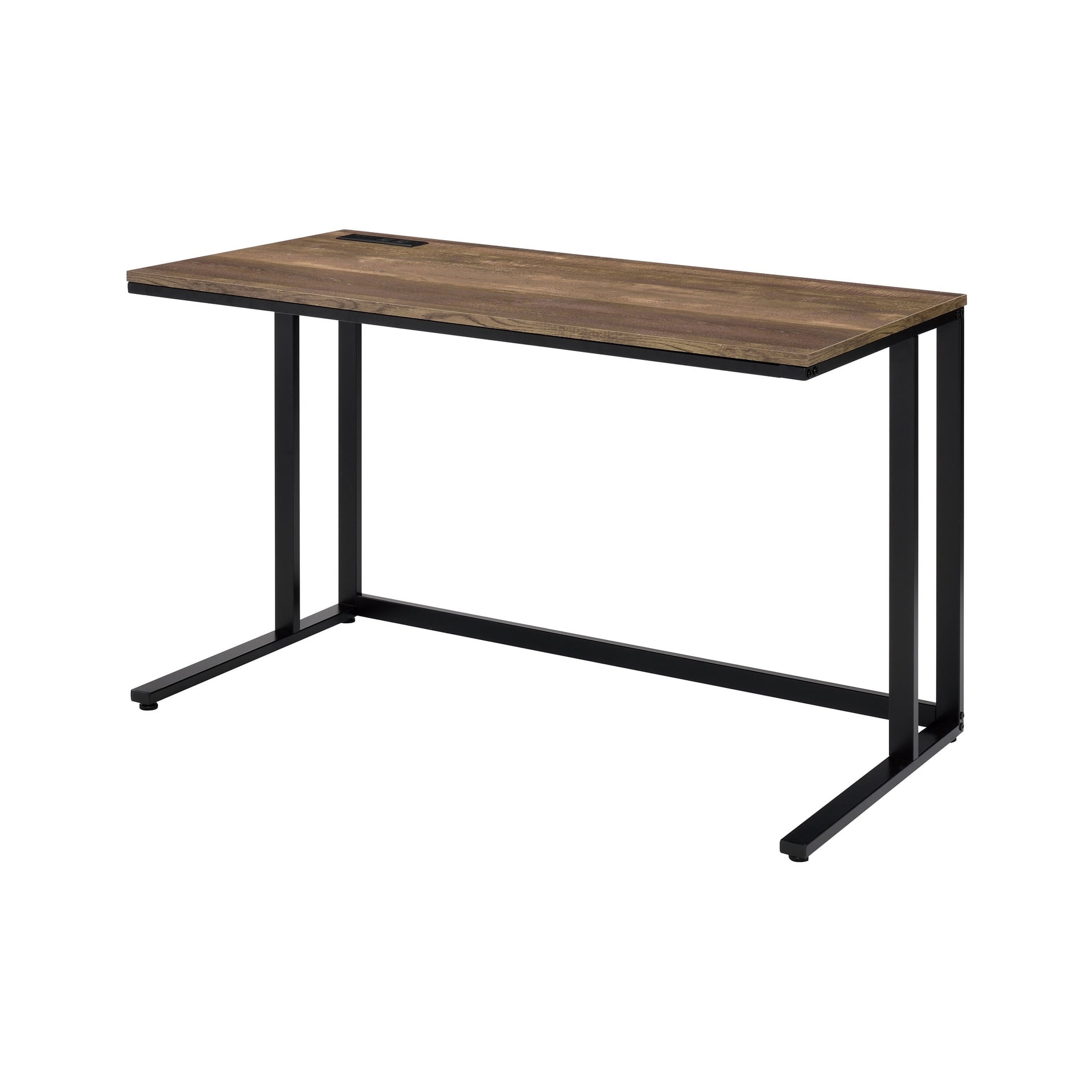 Picture of Acme Furniture 93096 30 x 24 x 47 in. Tyrese Rectangle Desk&#44; Walnut & Black