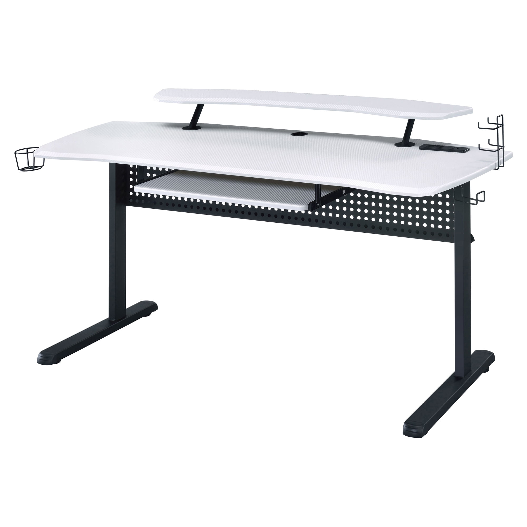 Picture of Acme Furniture 93134 33 x 28 x 59 in. Vildre Rectangle Gaming Table&#44; Black & White