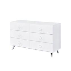 Picture of ACME AC00549 47 x 31 x 17 in. Perse 6-Drawer Dresser&#44; White