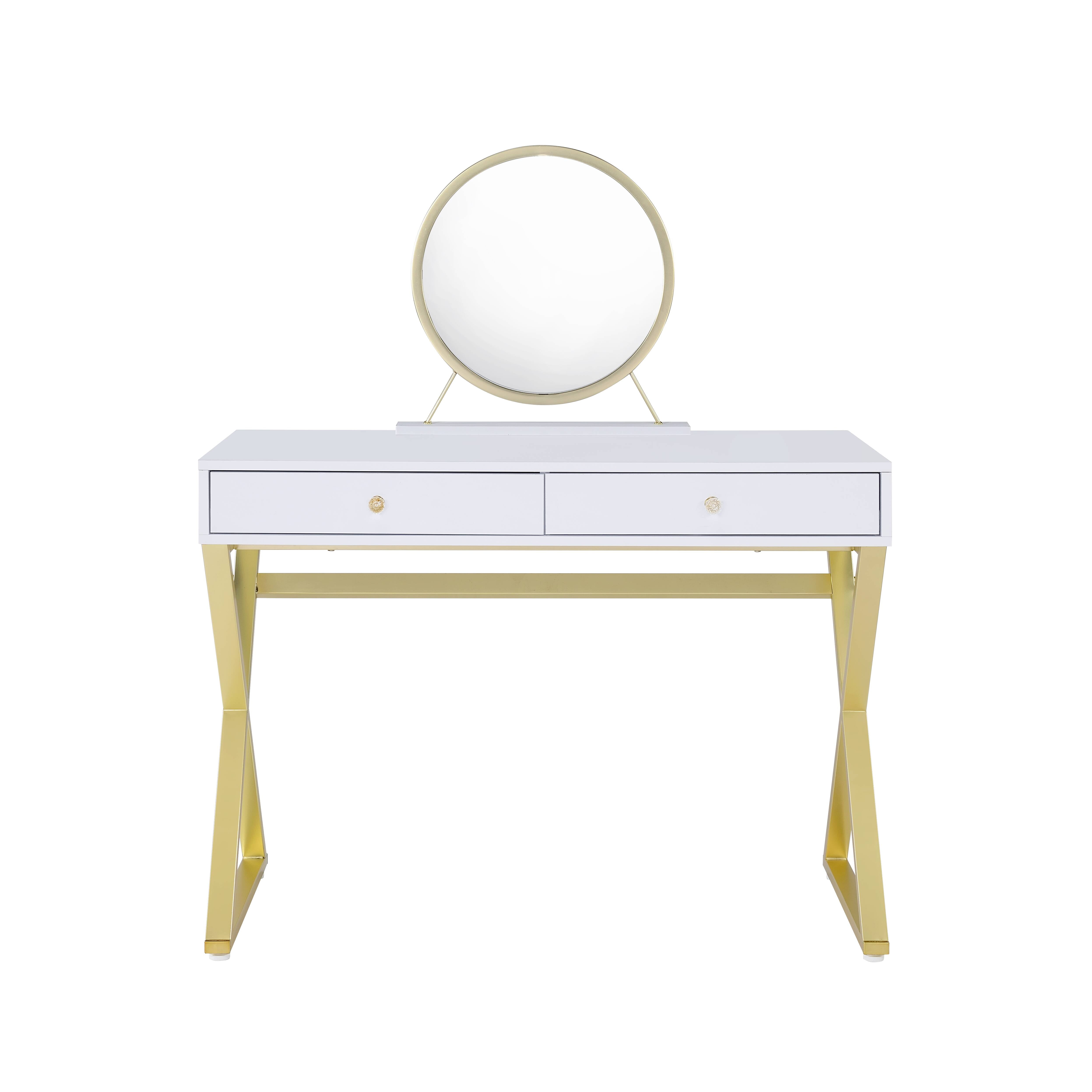 Picture of ACME Furniture AC00667 Vanity Desk, White