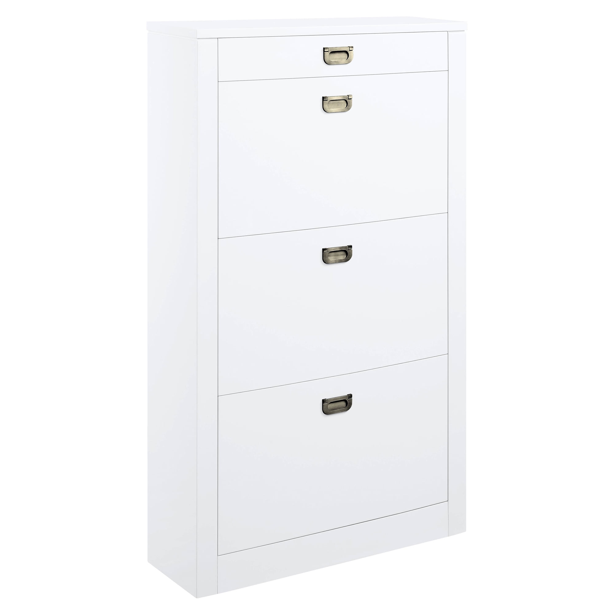 Picture of Acme Furniture AC00744 47 x 10 x 28 in. Pagan Shoe Cabinet&#44; White