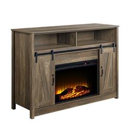Picture of Acme Furniture AC00274 51 x 18 x 38 in. Tobias Fireplace, Rustic Oak