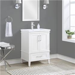 Picture of Acme Furniture AC00381 24 x 18 x 35 in. Blair Sink Cabinet&#44; White