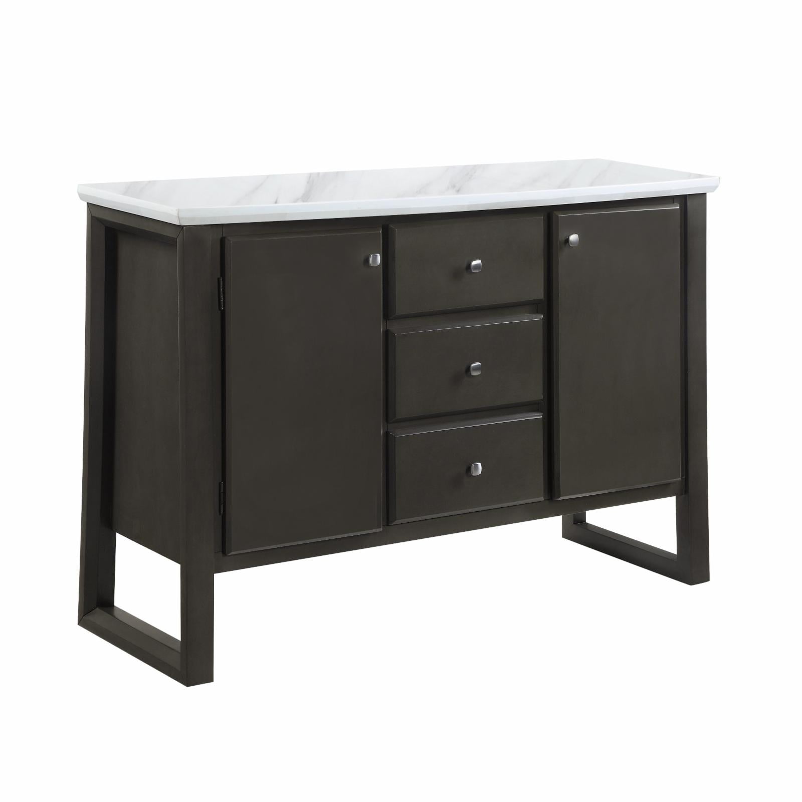 Picture of Acme Furniture AC00425 54 x 18 x 36 in. Madan Server&#44; Gray Oak